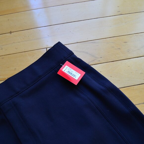 Spanx Slim Straight Leg Pants Size XL NWT Navy - Picture 2 of 9